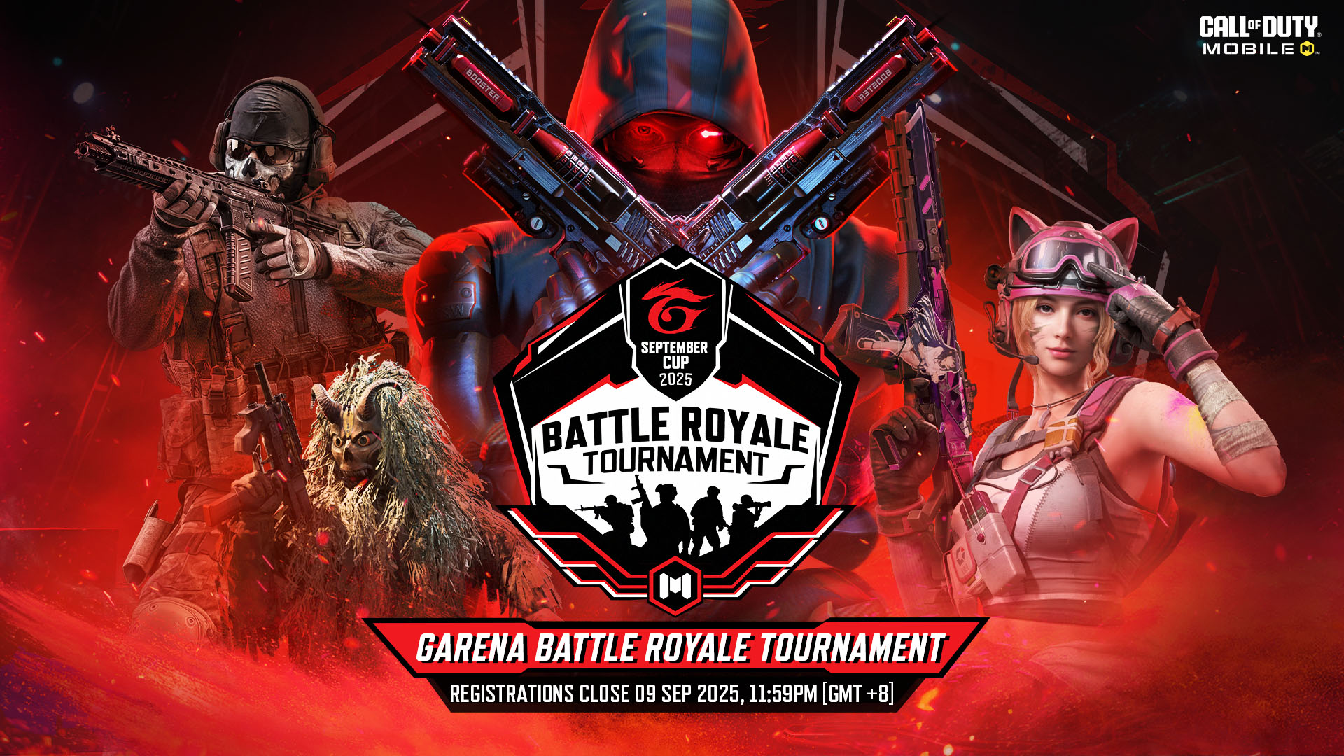banner of Call of Duty®: Mobile – Garena September Cup launches with USD25,000 prize pool