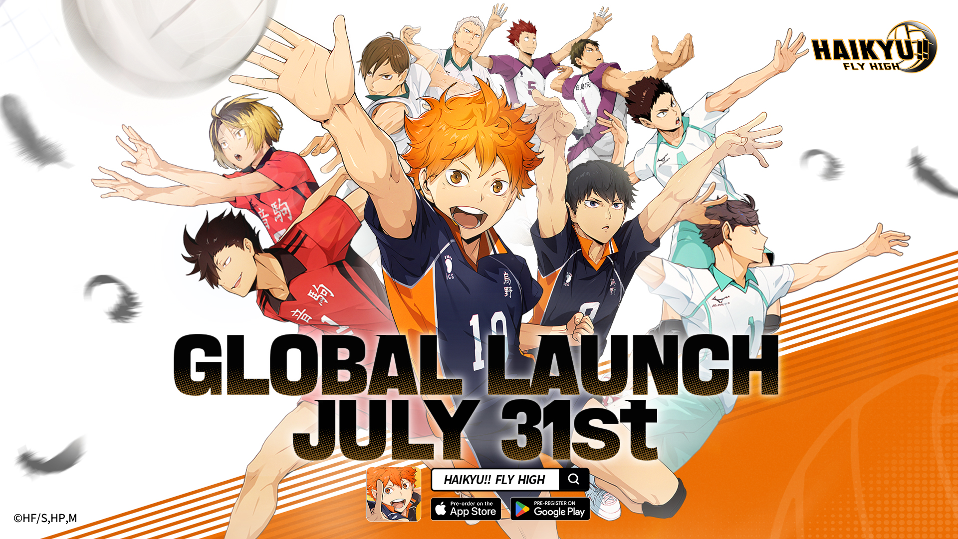 banner of Garena Serves Up 31 Jul 2025 Global Launch Date for HAIKYU!! FLY HIGH