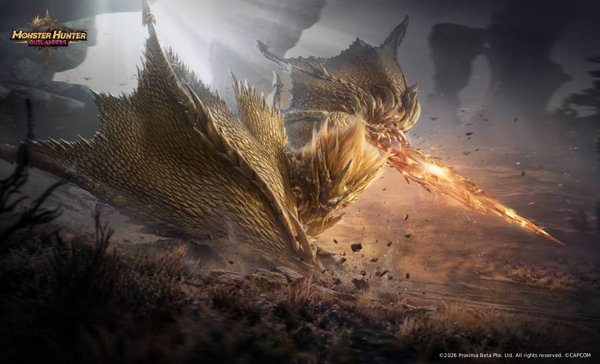 banner of Monster Hunter Outlanders Launches October 29, 2026 — An All-New Hunting Journey Begins On Mobile!